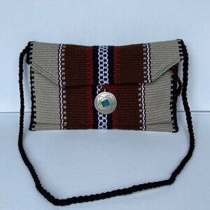 Western woven clutch/crossbody bought from Etsy